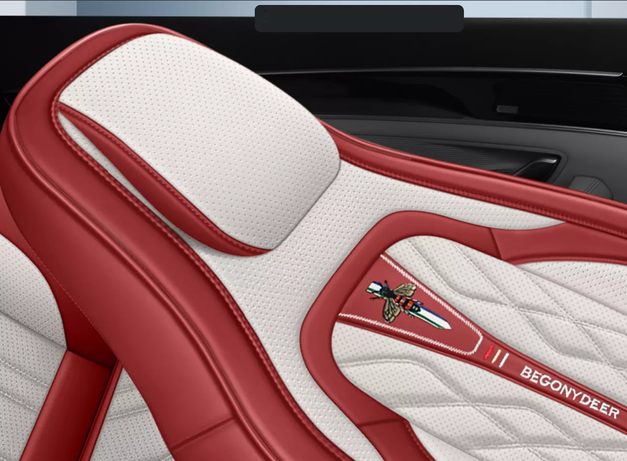 Universal Auto Seat Covers with 3D Head Support