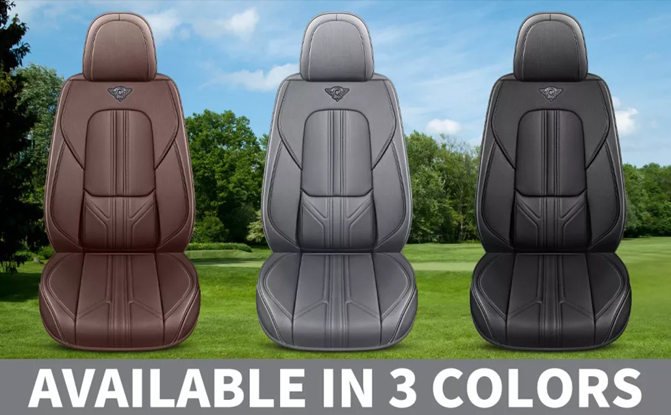 black grey and brown car seat cover color options