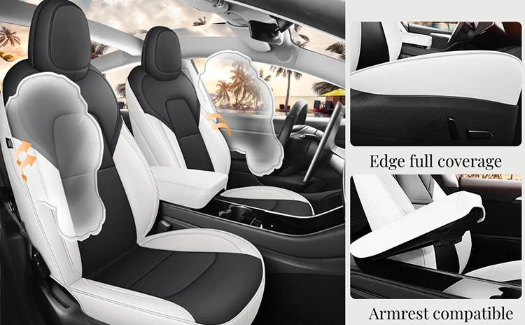 Custom Fit for Tesla Model 3 Seat Cover