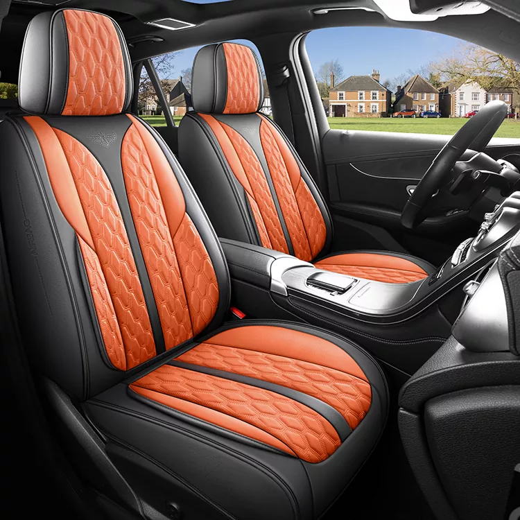 Set completo di fodere per cuscini per sedili auto universali in pelle
