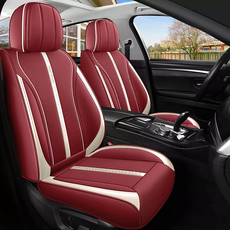 Set completo di coprisedili per auto universali in pelle
