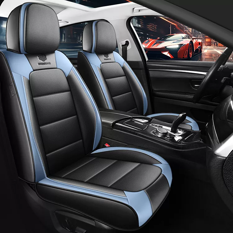 Set completo di coprisedili per auto universali in pelle impermeabili